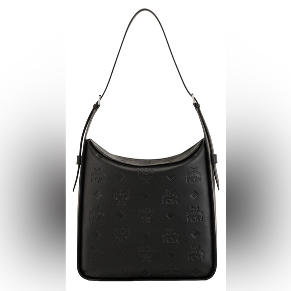 MCM Handbags - NWT MCM BLACK LARGE HANDBAG
